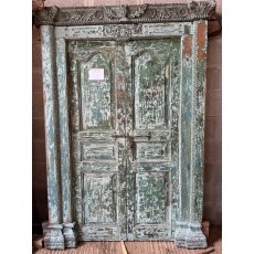 Beautiful Pair Of Indian Teak Doors Beautiful Pair Of Indian Teak Doors