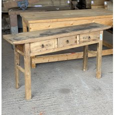 Rustic Handmade Elm Sideboard Rustic Handmade Elm Sideboard