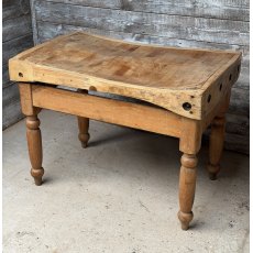 Large Early 20thC Reclaimed Butchers Block Large Early 20thC Reclaimed Butchers Block
