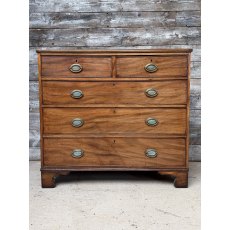 19thC Mahogany Chest Of Drawers 19thC Mahogany Chest Of Drawers
