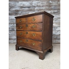 Wonderful 18thC English Oak Chest Of Drawers Wonderful 18thC English Oak Chest Of Drawers
