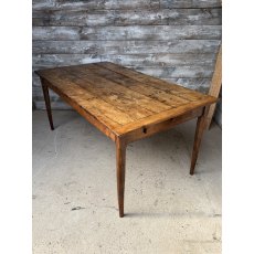 A French Antique 19thC Fruitwood & Elm Dining Table A French Antique 19thC Fruitwood & Elm Dining Table