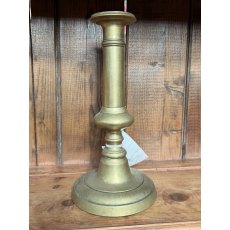 A Georgian Brass Candlestick A Georgian Brass Candlestick