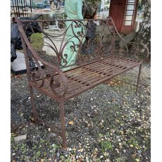 Ironwork Garden Bench