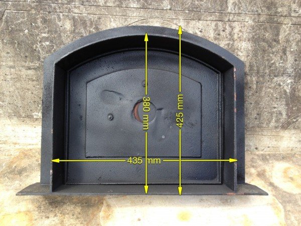 Pizza Oven Door - Wells Reclamation