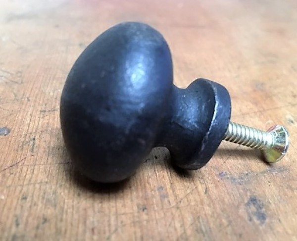 Wells Reclamation Iron Cupboard Knob