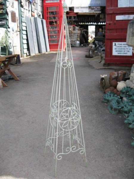 Wells Reclamation Small Flower Garden Obelisk