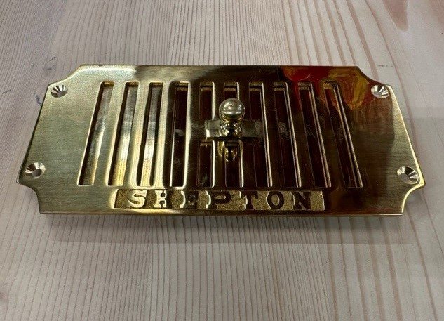 Wells Reclamation Brass Air Vent (Hit & Miss 8"x4")