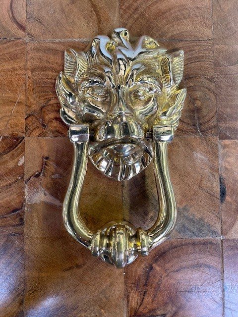 Wells Reclamation Downing Street Lion Door Knocker (Small)