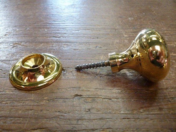Brass Cupboard Knob