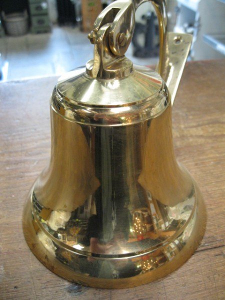 Wells Reclamation Brass Ships Bell