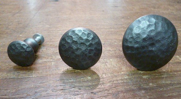 Wells Reclamation Hammered Cupboard Knobs