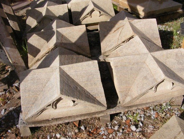 Wells Reclamation Pier Caps (Gothic)