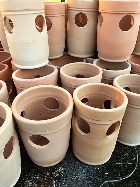 Terracotta strawberry deals planter