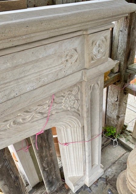 Stone fireplace Wells Reclamation