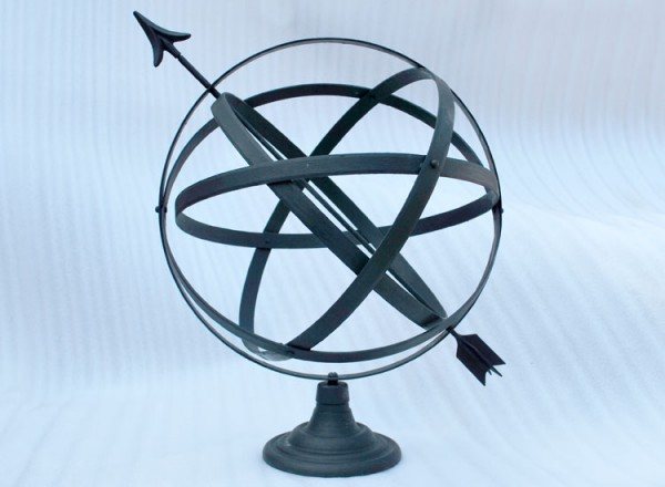 Wells Reclamation Black Armillary (Large)