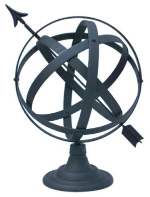 Wells Reclamation Black Armillary (Small)