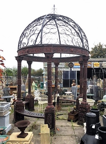 Wells Reclamation Cast Iron Gazebo