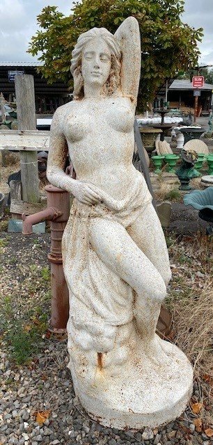 Wells Reclamation Cast Iron Statue of Daphne