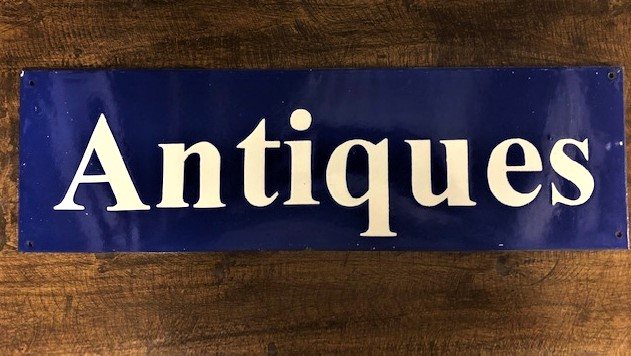 Wells Reclamation Enamel Sign (Antiques)