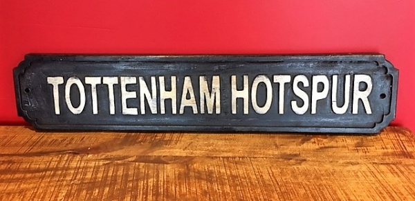 Wells Reclamation Wooden Sign (Tottenham Hotspur)