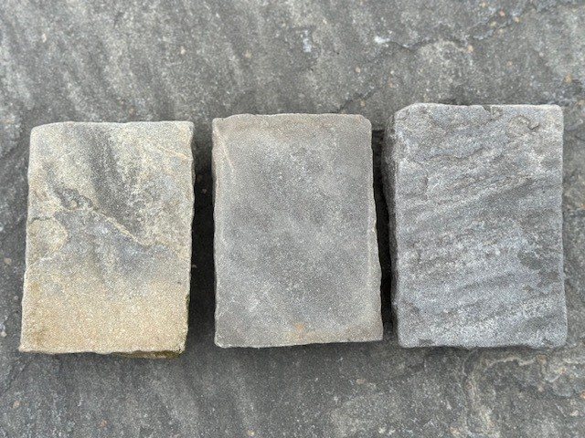 Wells Reclamation Brecon Grey Tumbled Cobble Setts