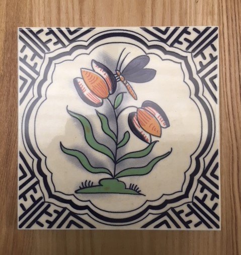 Wells Reclamation Wall Tile (Butterfly)