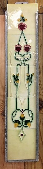 Wells Reclamation Fireplace Tile Set (Art Nouveau)