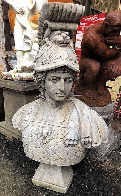 Wells Reclamation Roman Bust