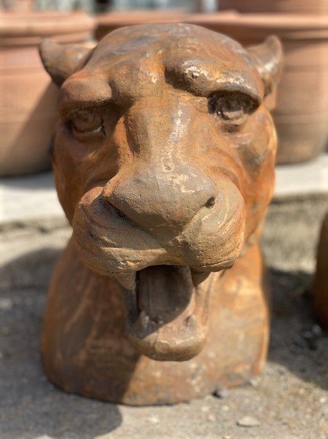 Wells Reclamation Cast Iron Panther Head