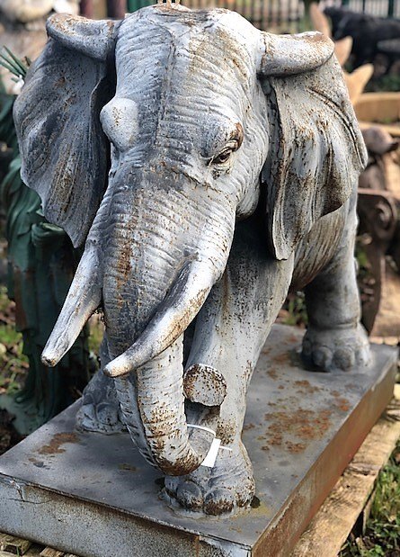 Wells Reclamation Cast Iron Elephant