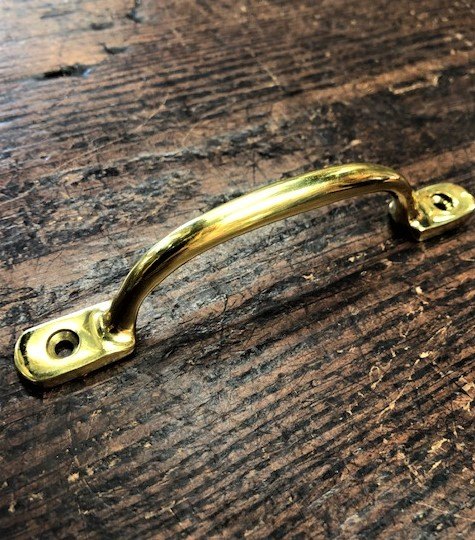 Wells Reclamation Brass Pull Handle