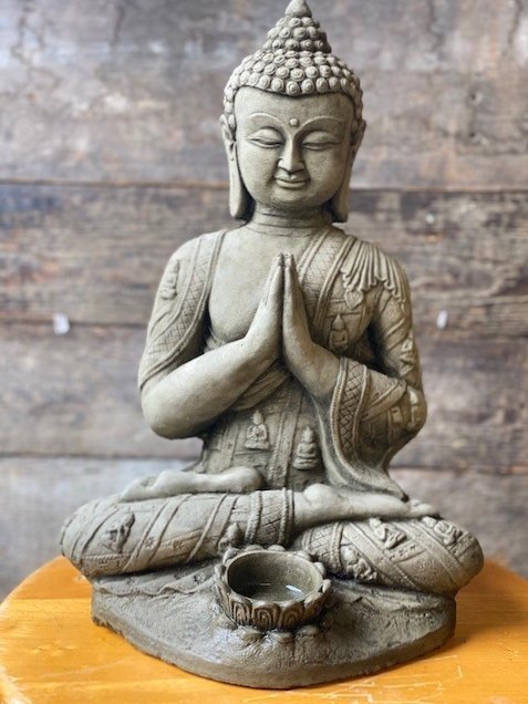 Wells Reclamation Lotus Tealight Buddha