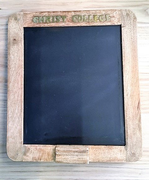 Wells Reclamation School Black Board