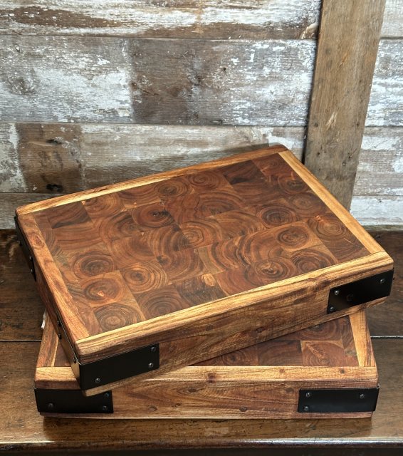 Wells Reclamation Hardwood Table-top Butchers Block