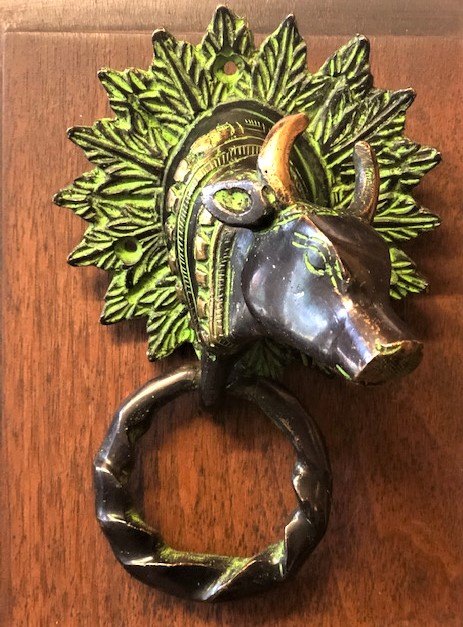 Wells Reclamation Door Knocker (Cow)