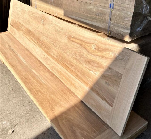 Wells Reclamation Oak Kitchen Worktop (Cross Banded)