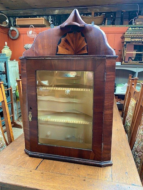 Wells Reclamation Victorian corner cabinet