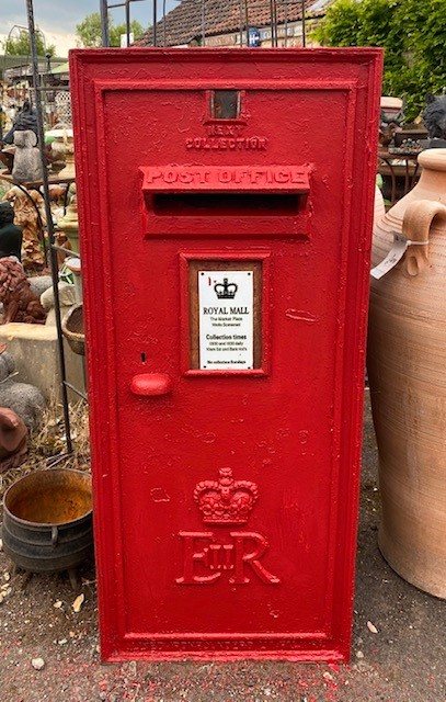 Original reclaimed late 1950's Royal Mail postbox