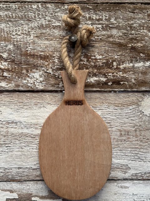 Wells Reclamation Small 'Herb' Chopping Board