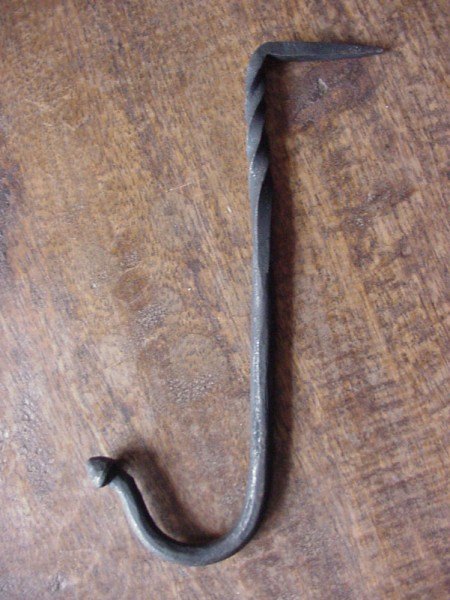 Wells Reclamation Iron Gun Hook