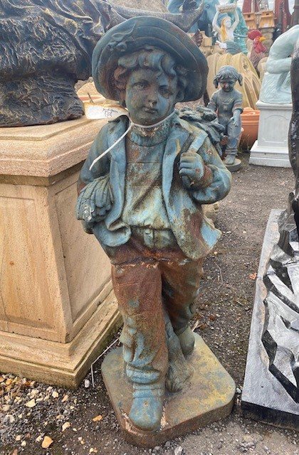 Wells Reclamation Flower girl statue