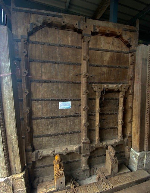 Wells Reclamation Magnificent Reclaimed British Raj 19th Century Fort Doors