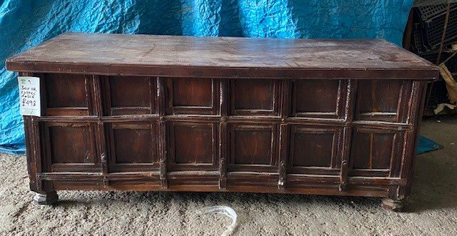 Wells Reclamation Reclaimed teak coffee table