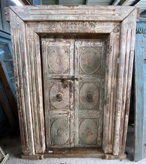 Wells Reclamation Beautiful reclaimed carved Teak doors