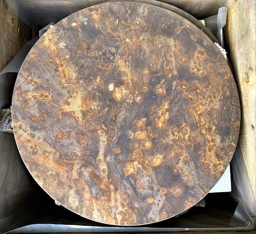 Wells Reclamation Rustic Slate Round Table Tops