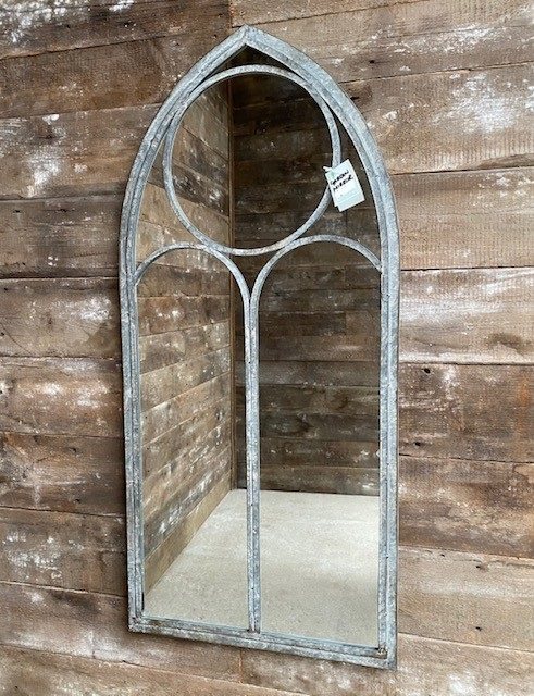 Wells Reclamation Large Garden Mirror