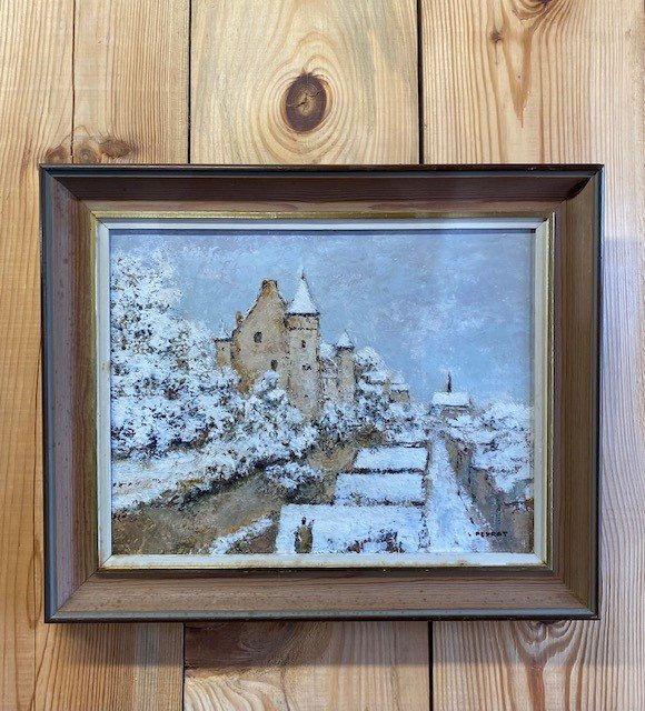 Wells Reclamation Original Louis Peyrat Oil Painting