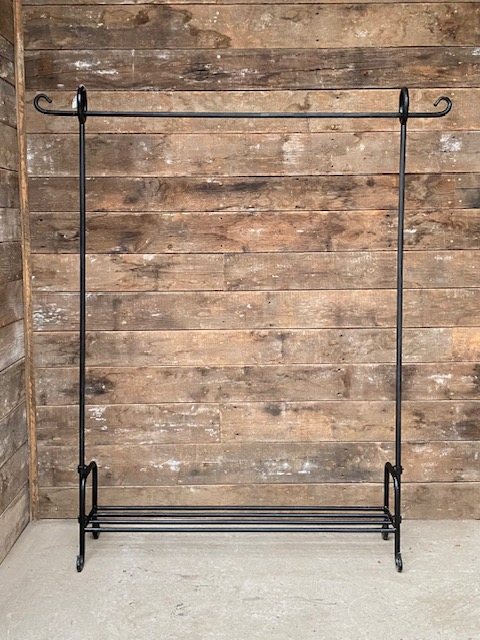 Wells Reclamation Clothes Rail (Wrought Iron)