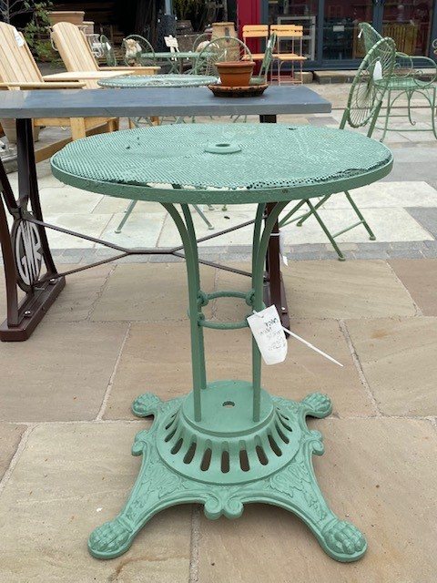 Wells Reclamation Vintage Cast Iron Garden Table